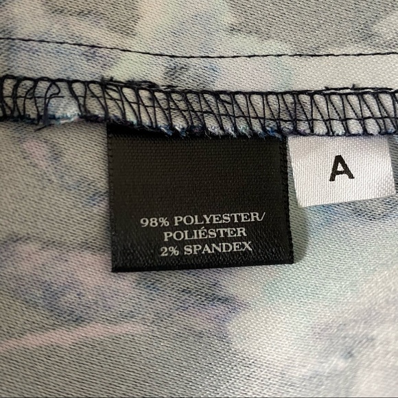 Ann Taylor Blue Floral Career Dress Pants 4 Tall - Picture 6 of 6